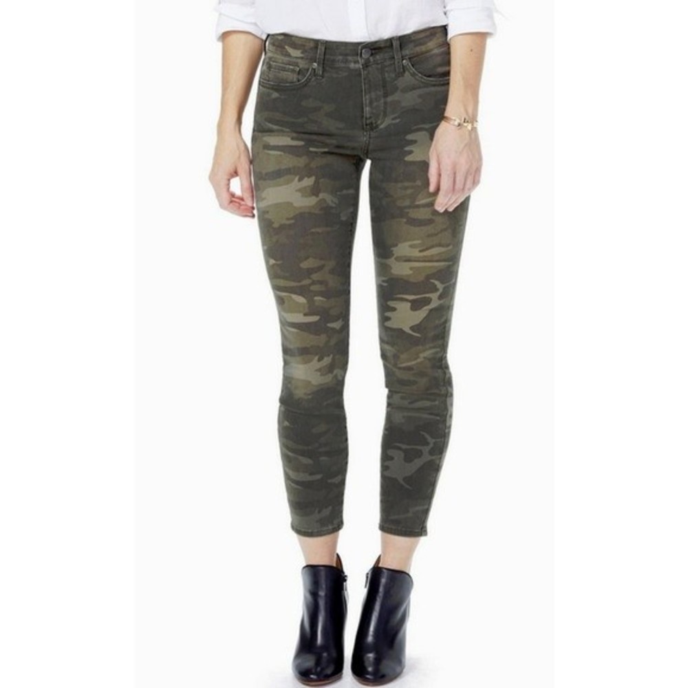 2/$40 d. jeans High Waist Ankle Camo Skinny Cropped Denim Jeans NWT